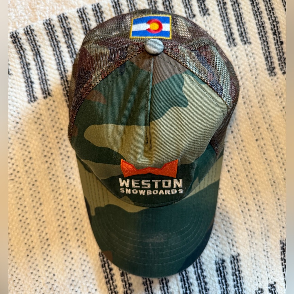 Weston Snowboards Camo Cap